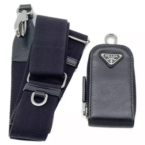 Prada Triangle Leather Shoulder Bag - Picture 16 of 16